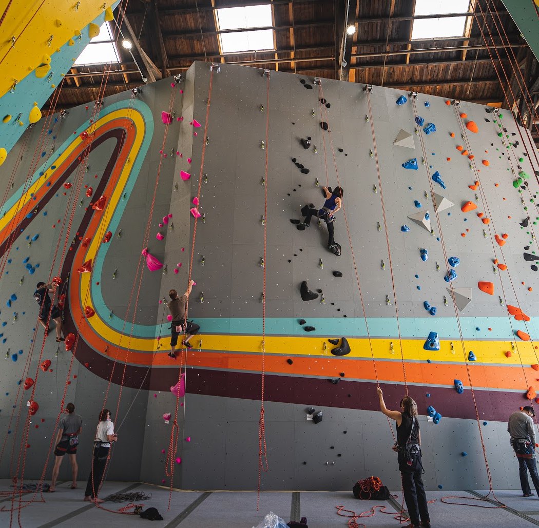 Lead Climbing Clinic 2