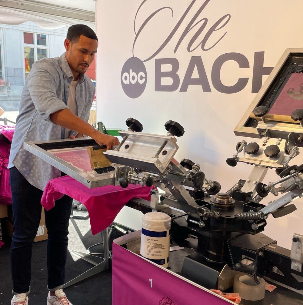 Live Printing Station 1