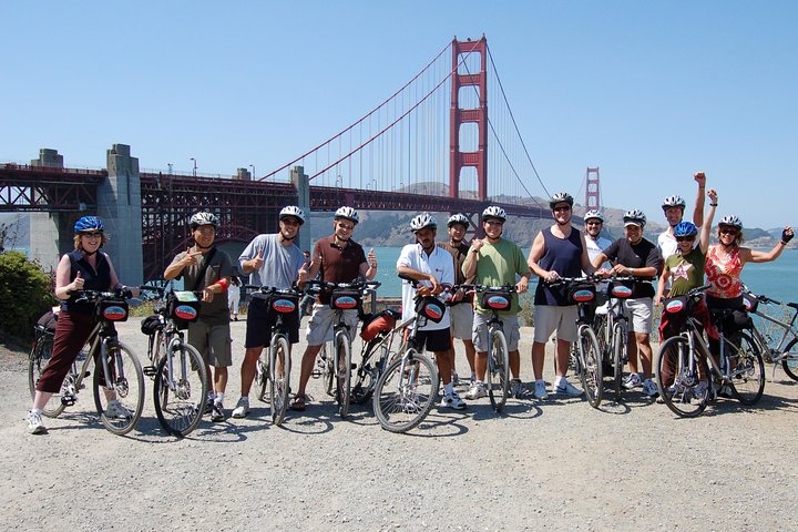 Golden Gate Bridge Guided Bicycle or E-Bike Tour from San Francisco to Sausalito 3