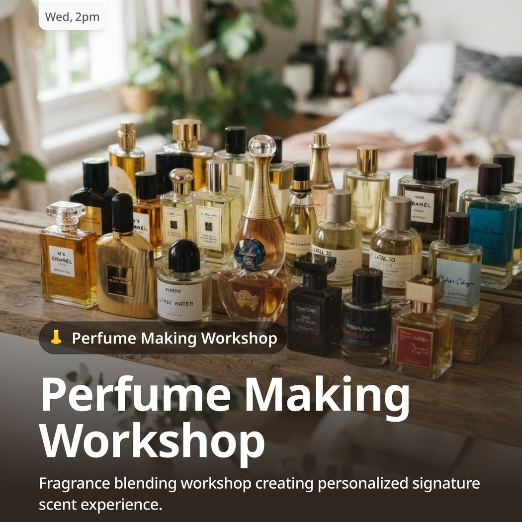 Perfume Making Workshop 1