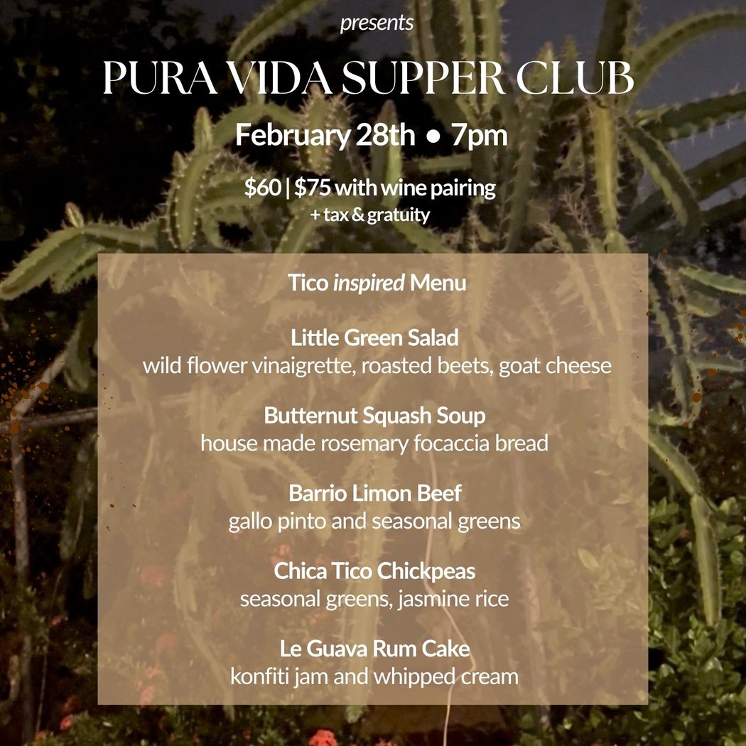 February Supper Club 1