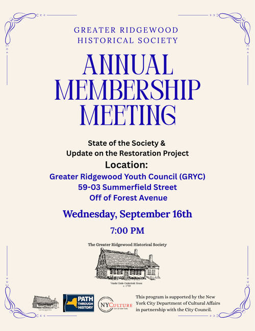 GRHS Annual Meeting