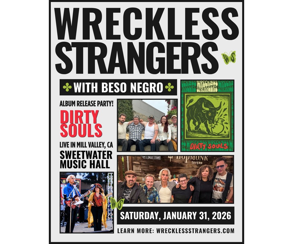 Wreckless Strangers Album Release Party with Beso Negro 3