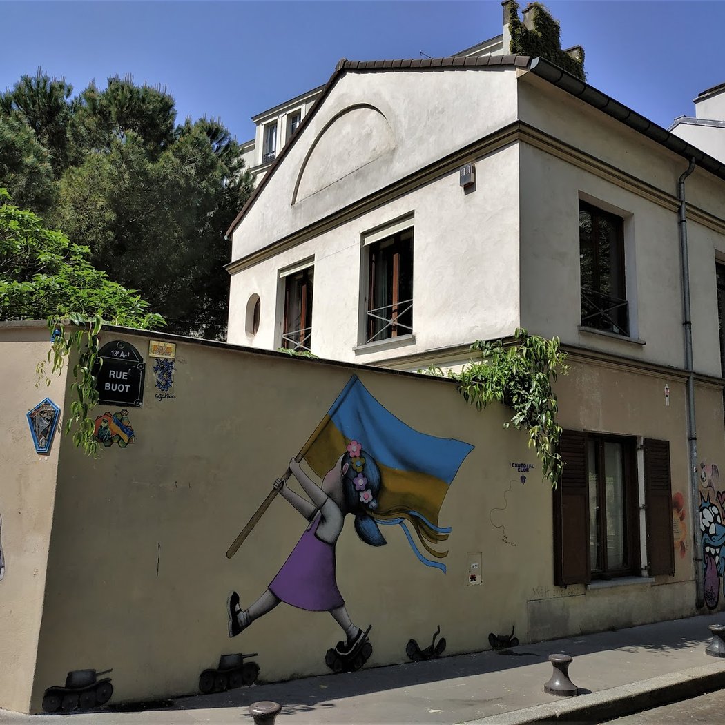 Street art rue Buot 75013 2