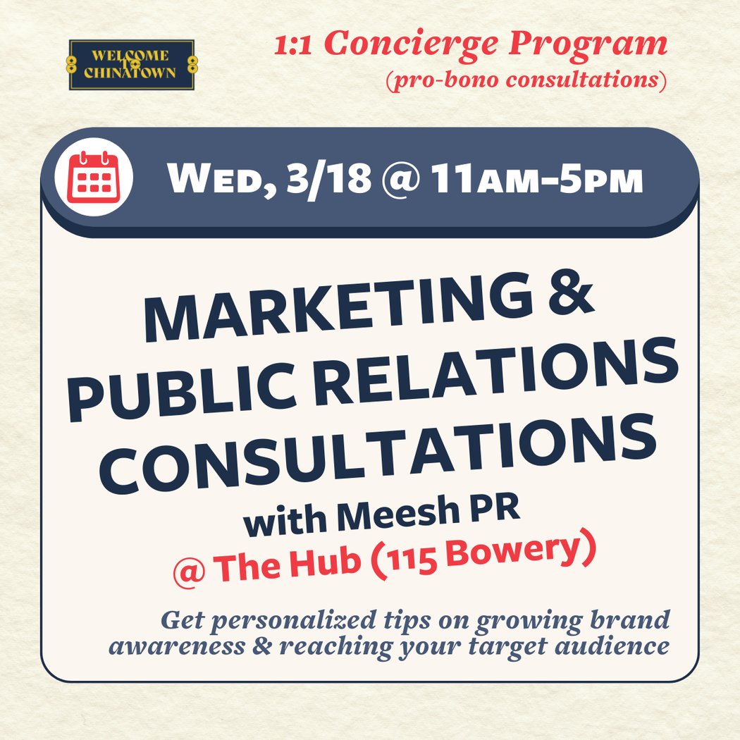 Marketing and PR Consultations with Meesh PR 1