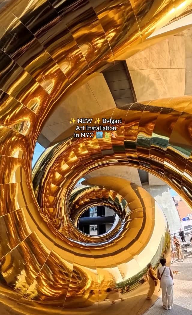 Bvlgari Serpenti Infinito Art Installation