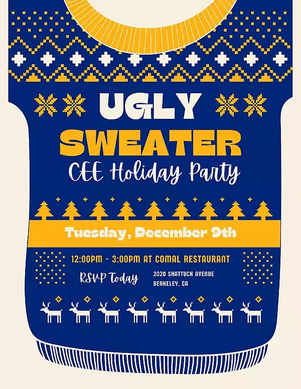 CEE Faculty and Staff Holiday Party 1