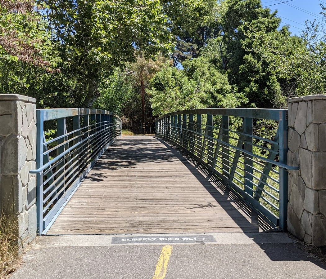 Stevens Creek Trail Central Avenue Entrance 1