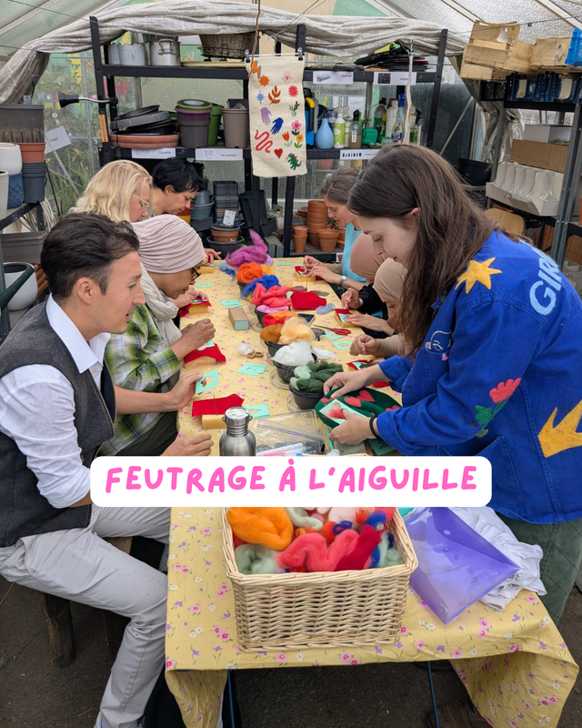 Ateliers fête du printemps de la Brocante Verte 2