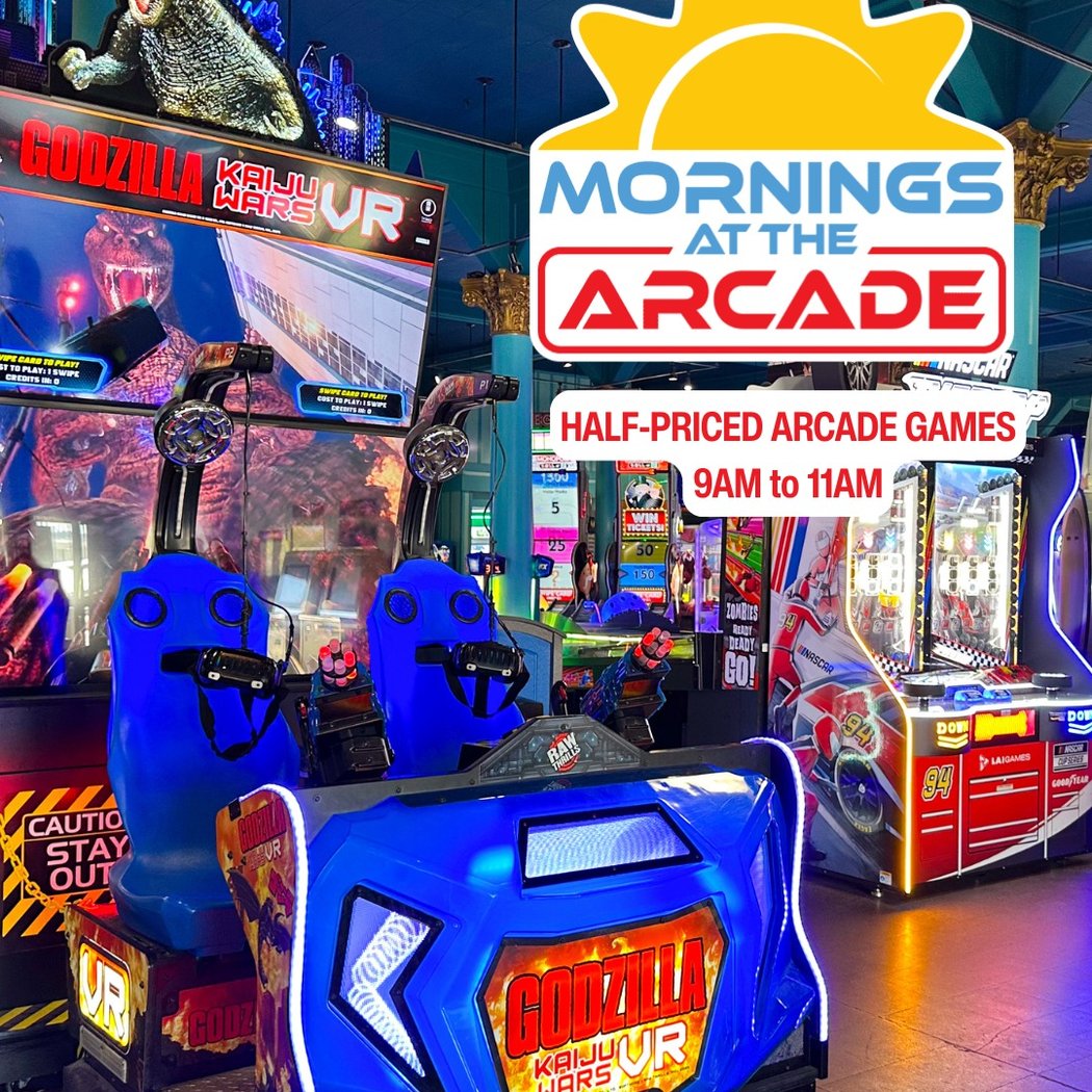 Boardwalk Mornings at the Arcade 1