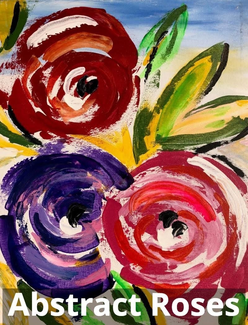 Abstract Roses