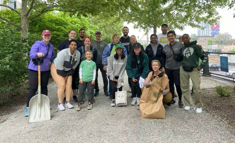Carpenter Green with the Green Team! 1