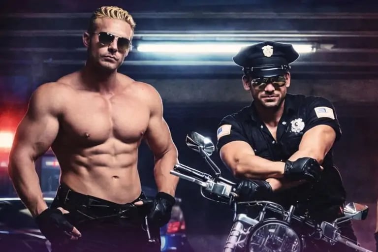 Diner spectacle CHIPPENDALES 2