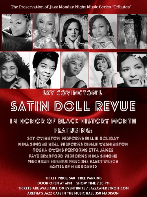 Sky Covington's Satin Doll Revue: A Tribute to Black History Month 1