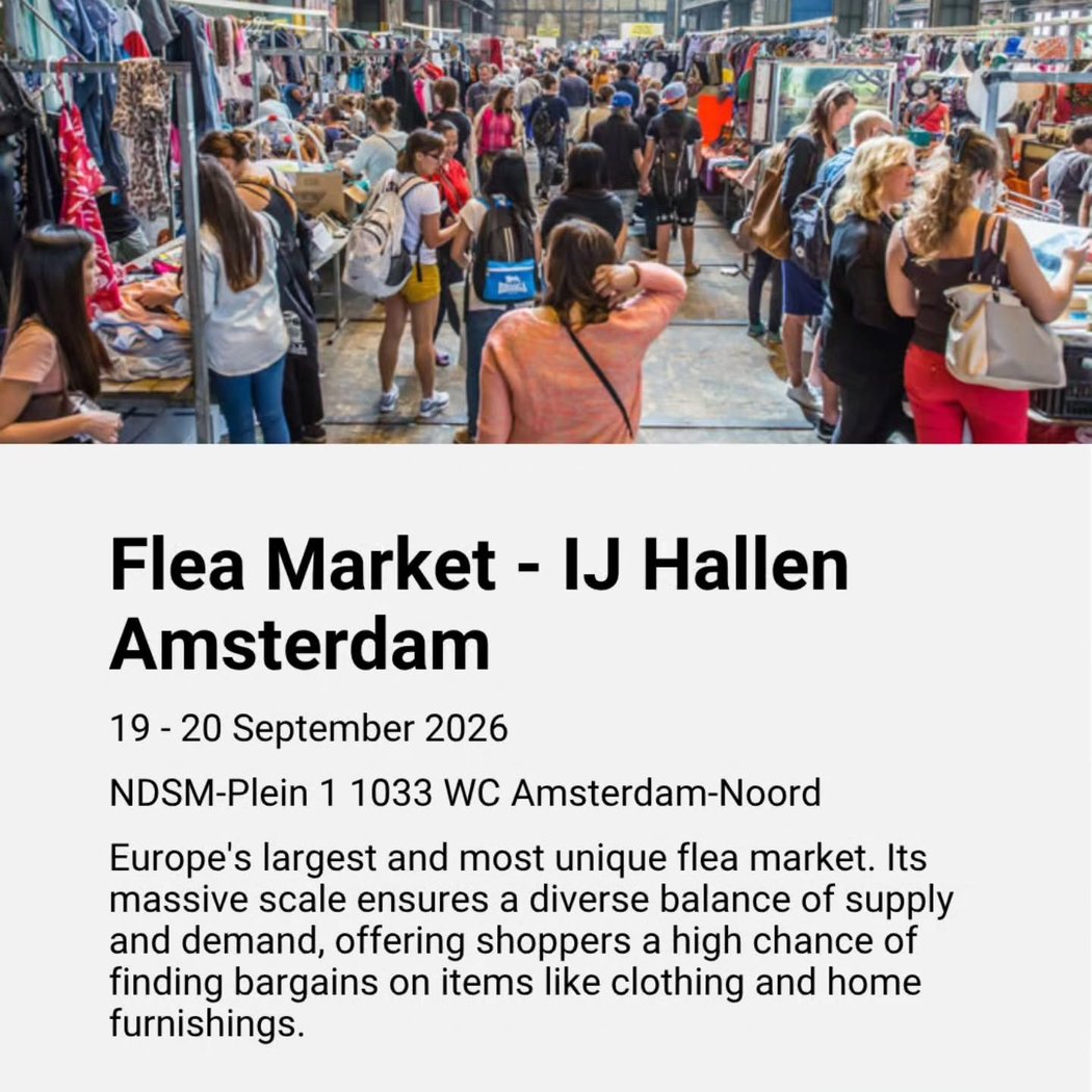 Europe's largest flea market