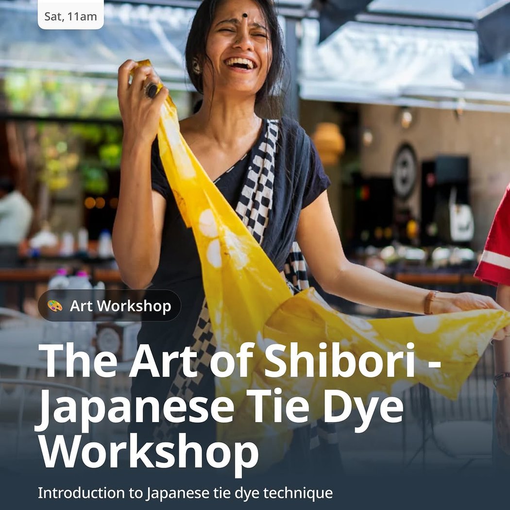 The Art of Shibori – Japanese Tie Dye Workshop 1