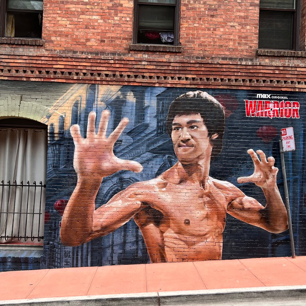 Bruce Lee Mural 1