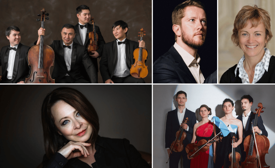 Masterclass – L’art du Quintette avec Ludmila Berlinskaia & le Quatuor Kazakh 1
