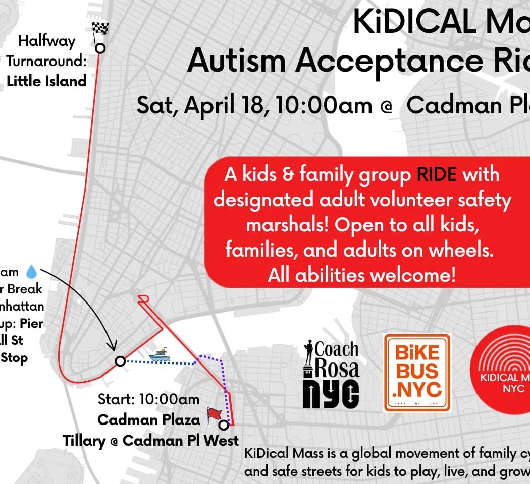 KiDICAL MASS: Autism Acceptance Ride 1