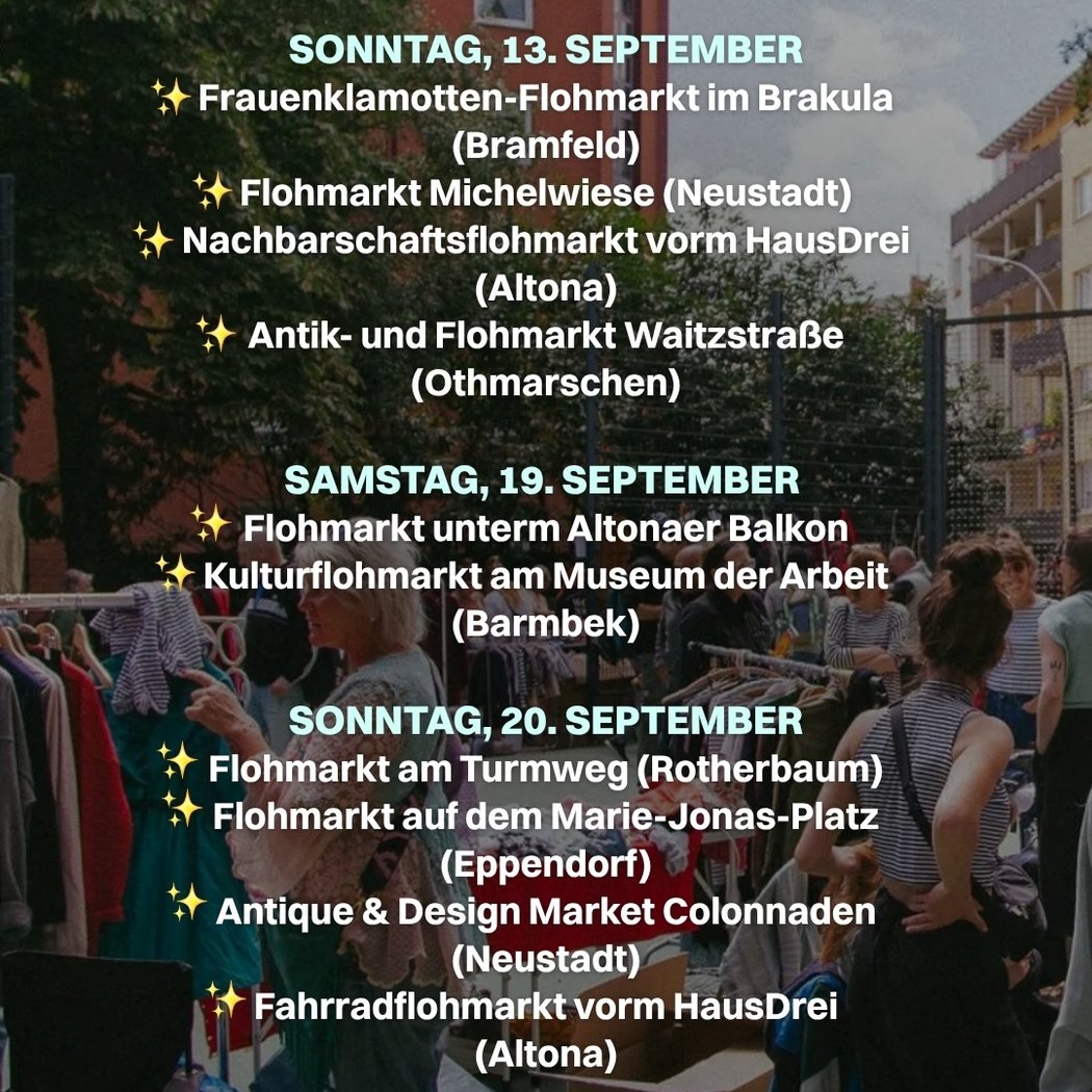 Frauenklamotten-Flohmarkt 1