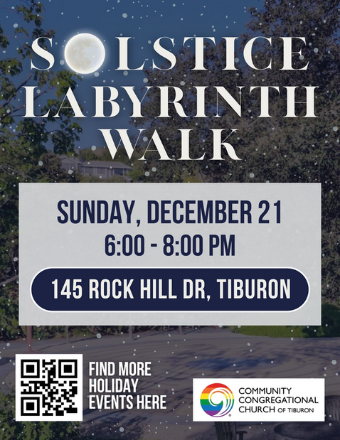 Winter Solstice Labyrinth Walk 1