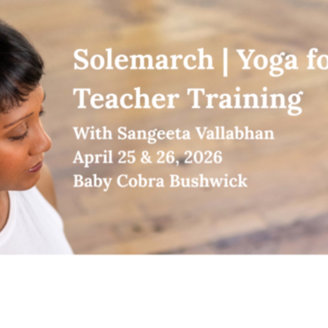 Solemarch: 25h Yoga for Trauma Teacher Training 1