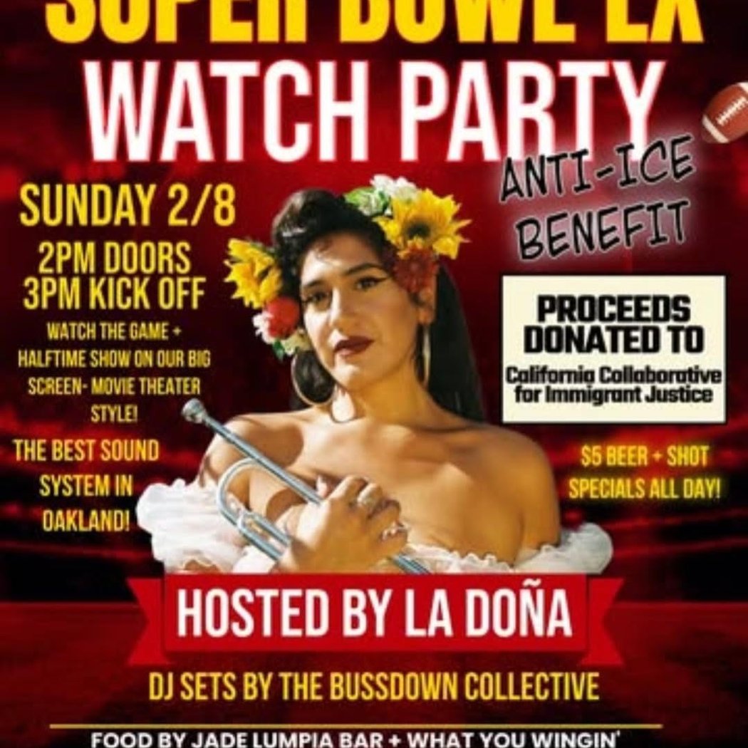 Super Bowl LX Watch Party ~ Anti 🧊Benefit 1