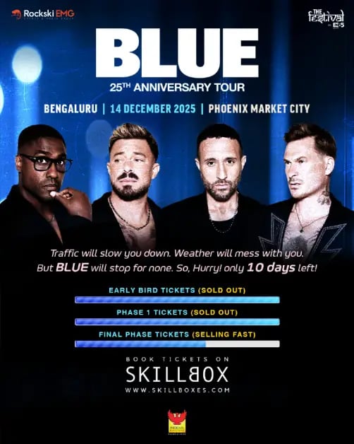 BLUE Live | 25th Anniversary Tour 1