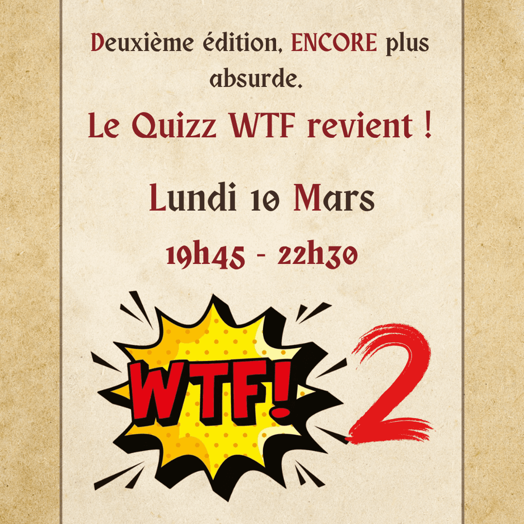 Soirée Quizzzz WTF 2 1