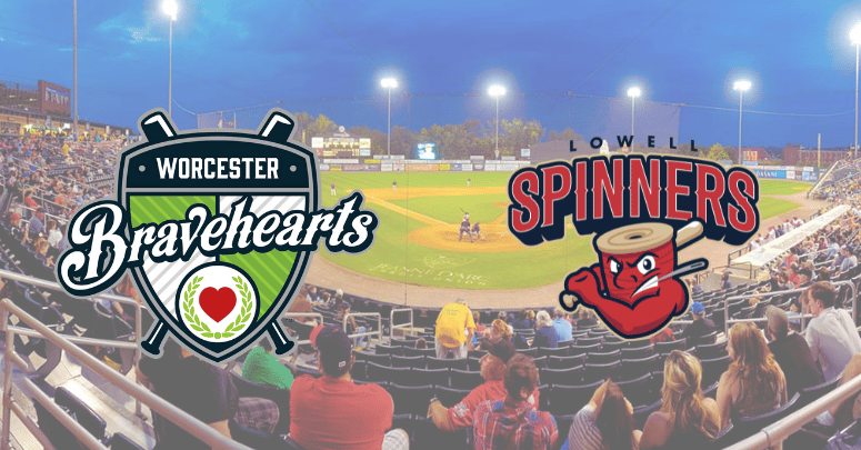 Worcester Bravehearts vs. Lowell Spinners 2