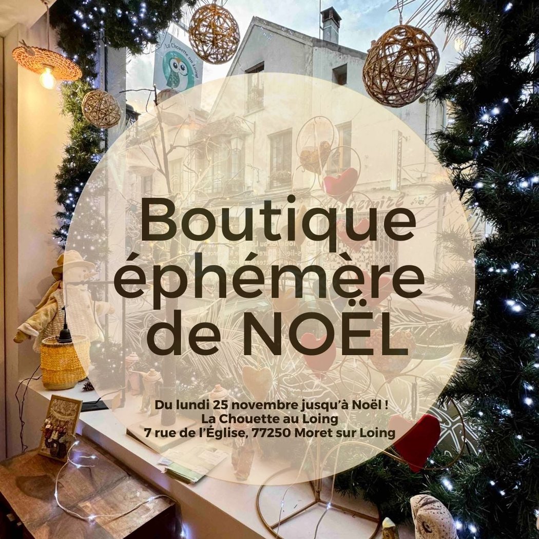 Boutique éphémère de Noel 1