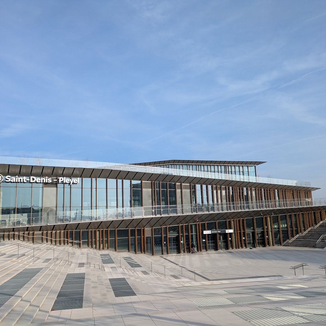 Gare grand Paris express pleyel 2