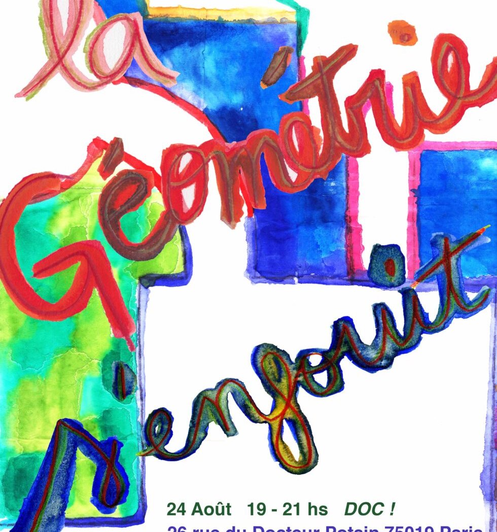 La Géométrie s'enfouit 1