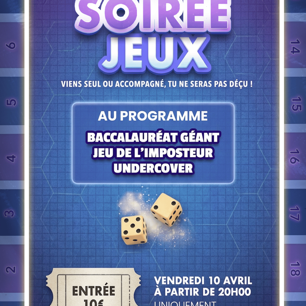 Soirée Jeux – Fun & Défis 1