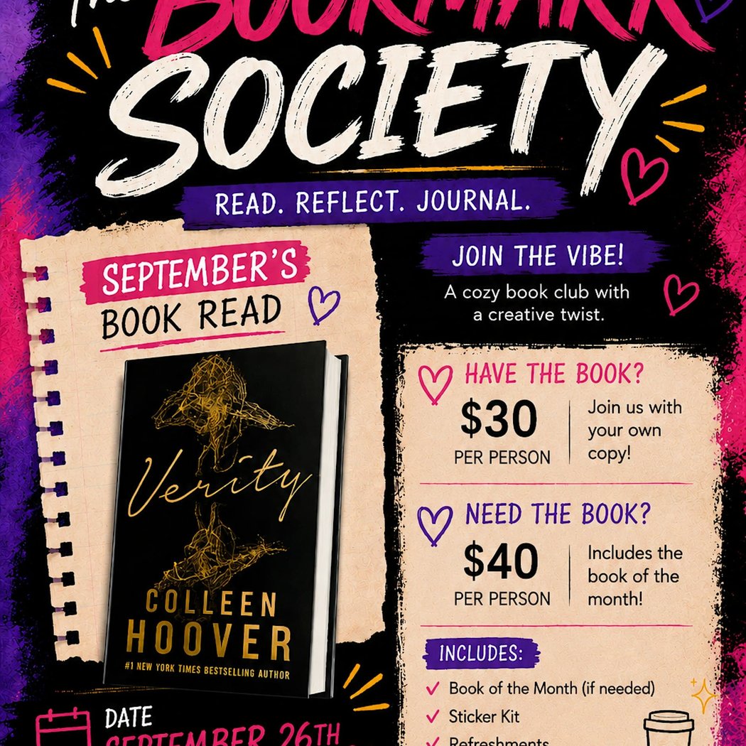 Between the Lines: A Verity Book & Junk Journal Experience 1