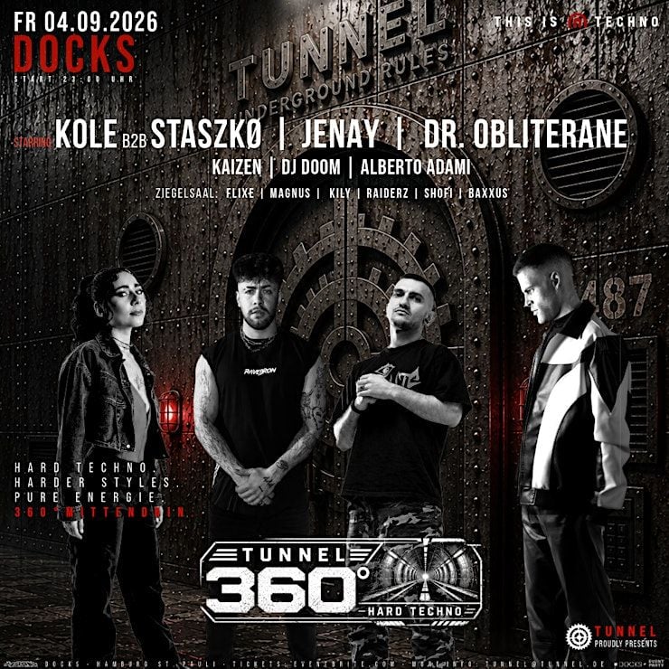 360° HARD TECHNO * * * * * NEXT LEVEL