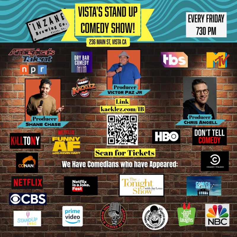 Friday Night Stand-Up Comedy Showcase 1