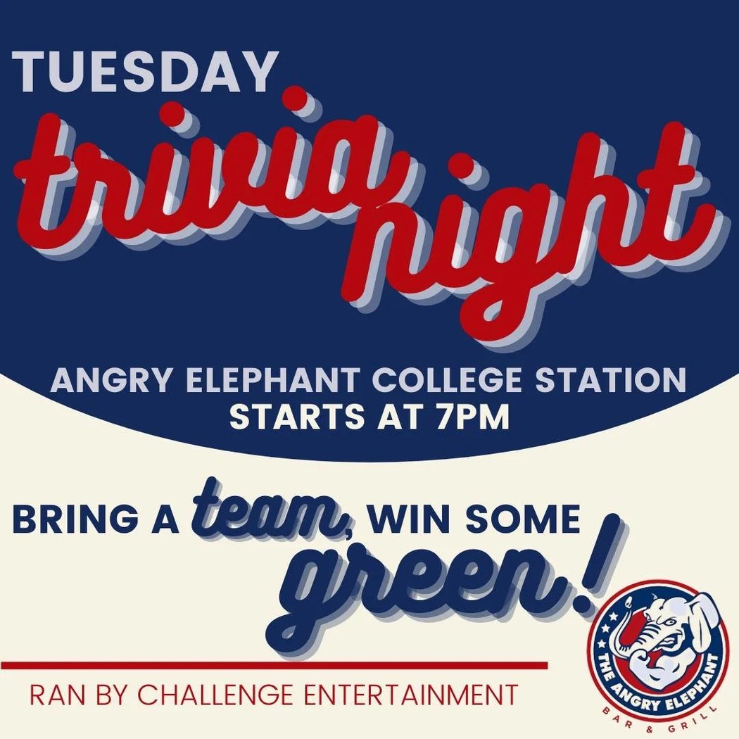 Tuesday Trivia Night 1