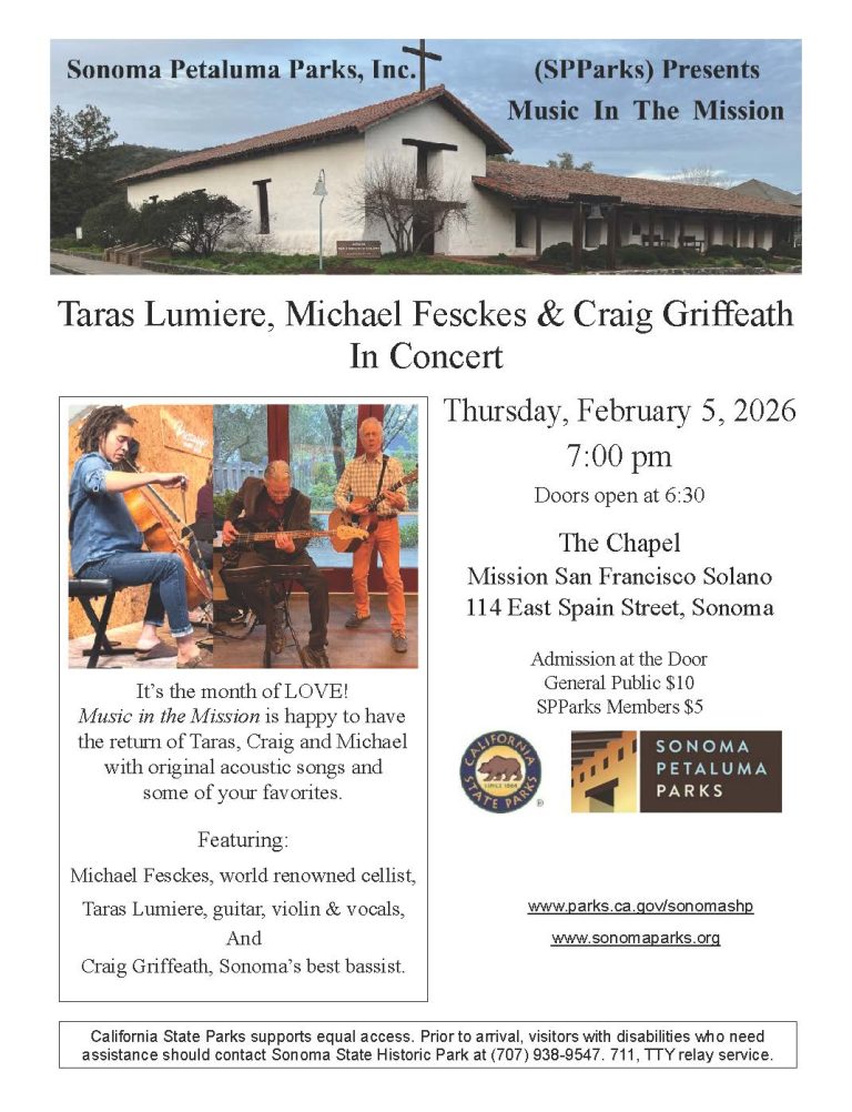 Music in the Mission: Taras Lumiere, Michael Fesckes & Craig Griffeath 1