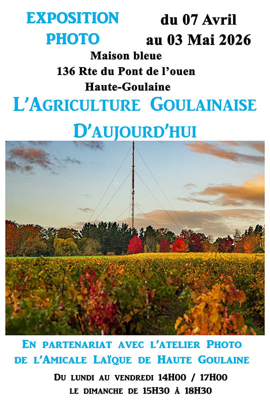 Exposition "L’agriculture goulainaise aujourd’hui" 1