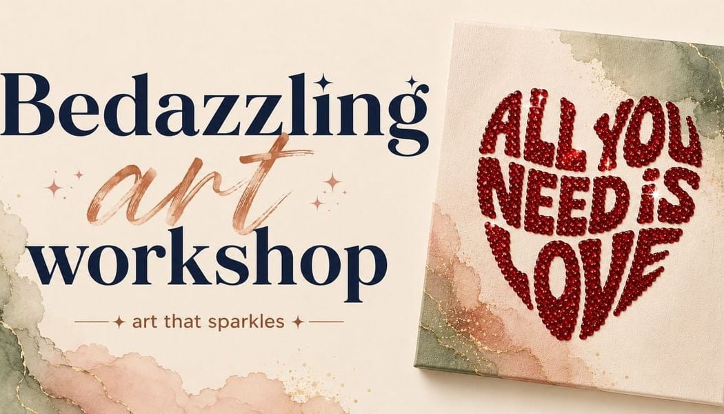 Bedazzling Art workshop 1