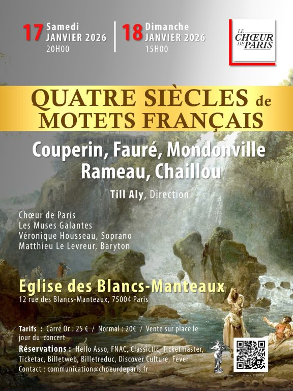 Quatre siècles de motets français 1