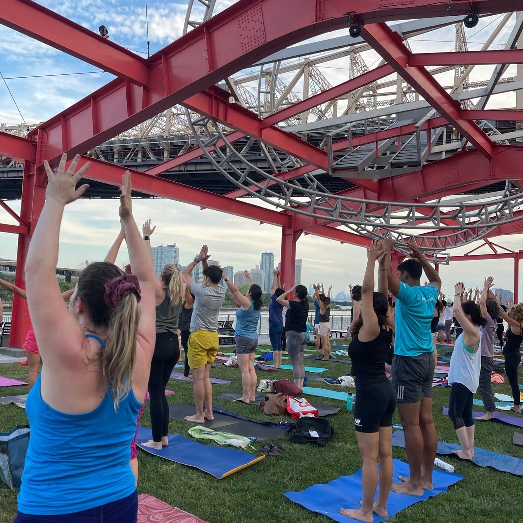 EsplanadeYOGA! with IronStrengthNYC 1
