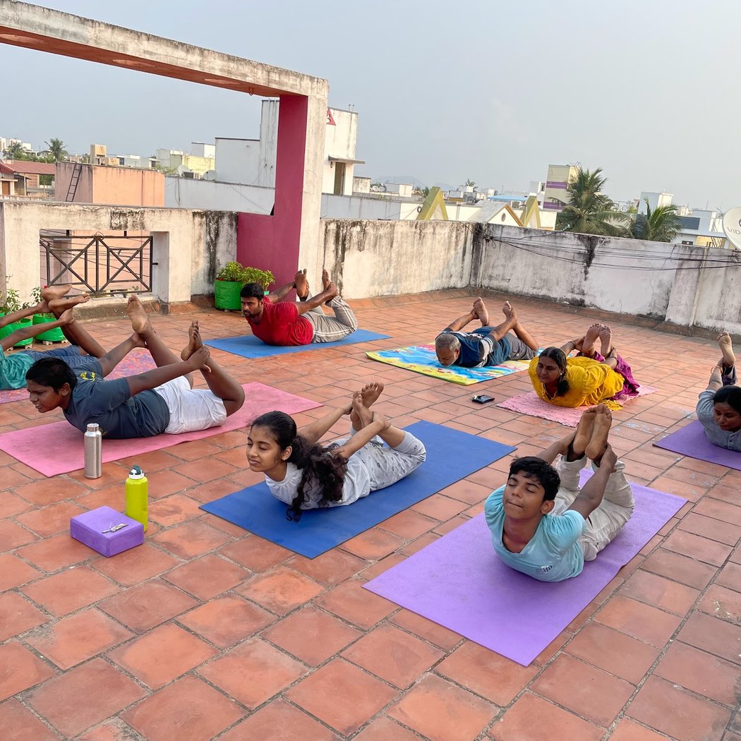 Peaceful yoga studio 2