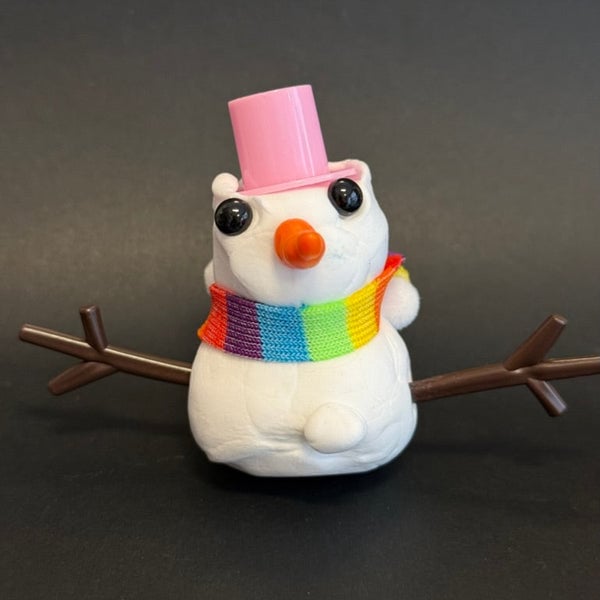 Atelier créatif 1h - mes Bonhommes de Neige 2