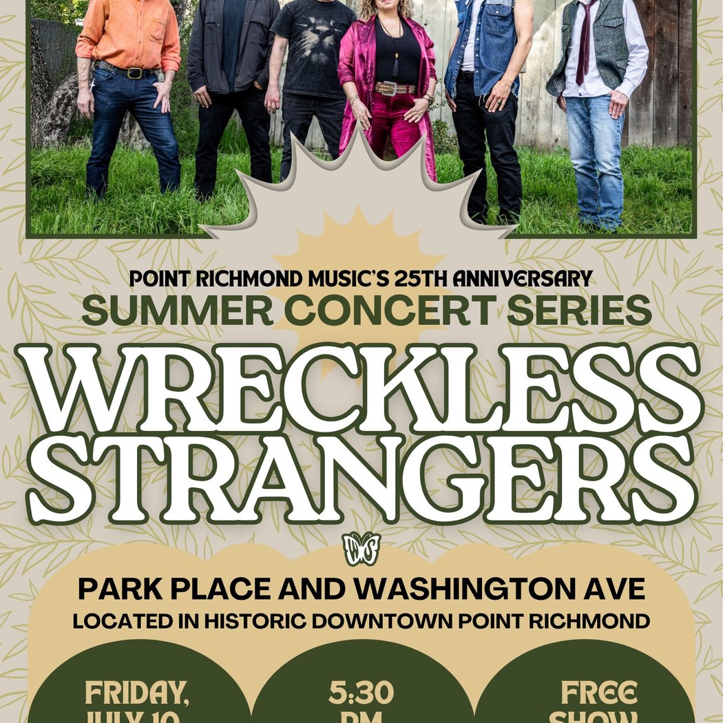 Wreckless Strangers Live at the Point Richmond Outdoor Music Series