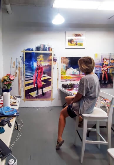 Private Artist Studio Visit 1