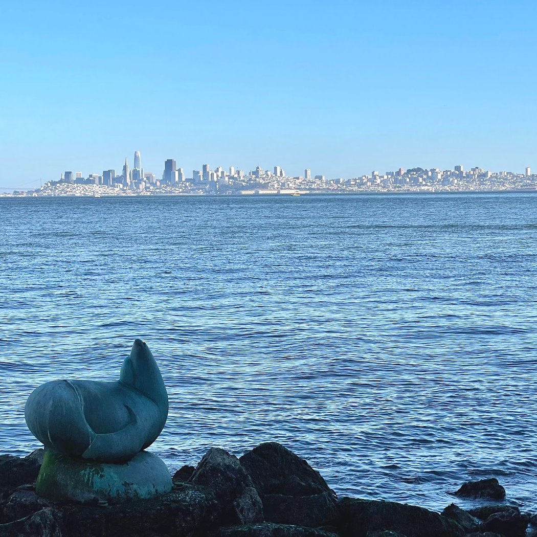 Sea Lion Sculpture by Al Sybrian 1