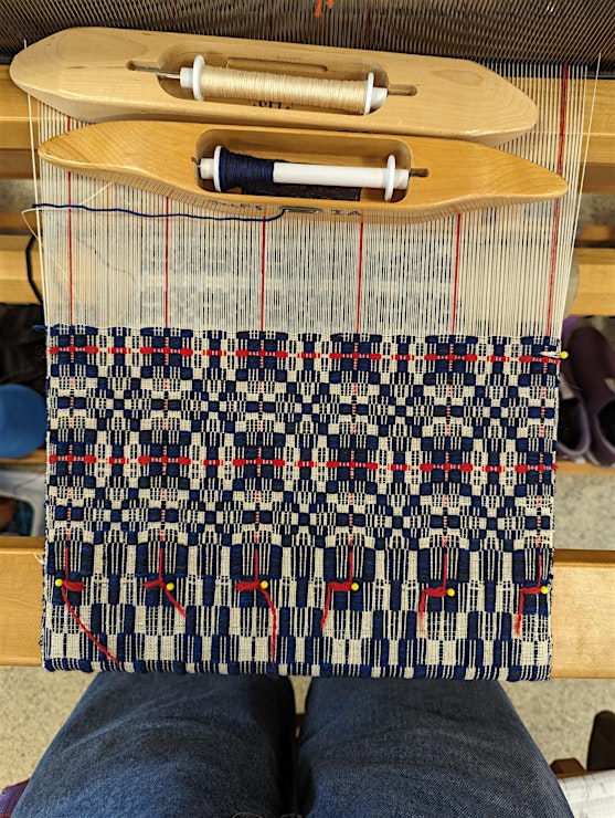 Overshot Weaving Workshop with Margaret Dugger 2