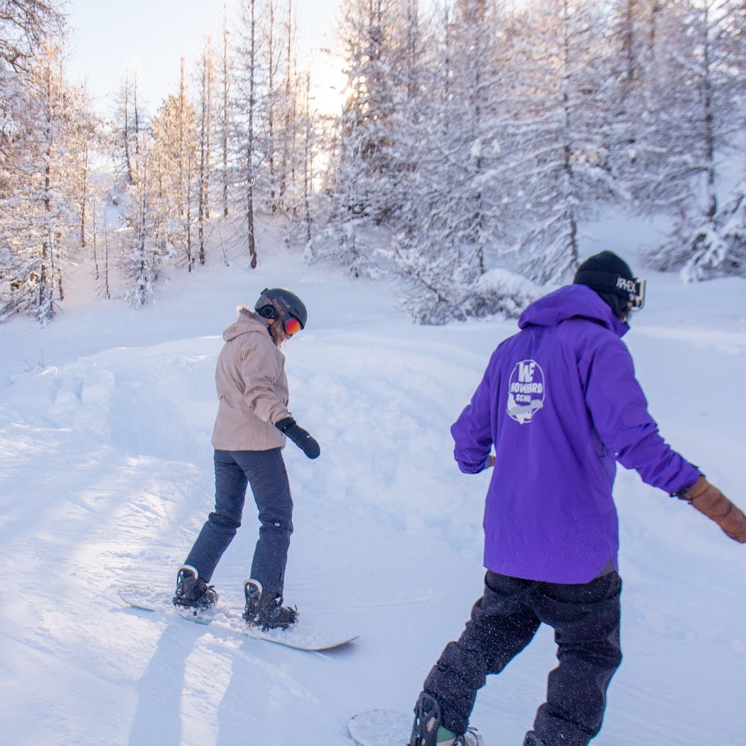 We Snowboard School Risoul 1